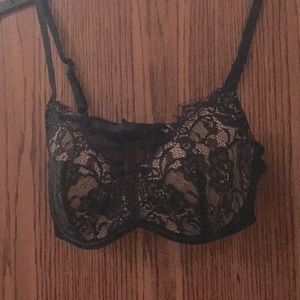 NWT Adore Me lace bra with criss-cross chest